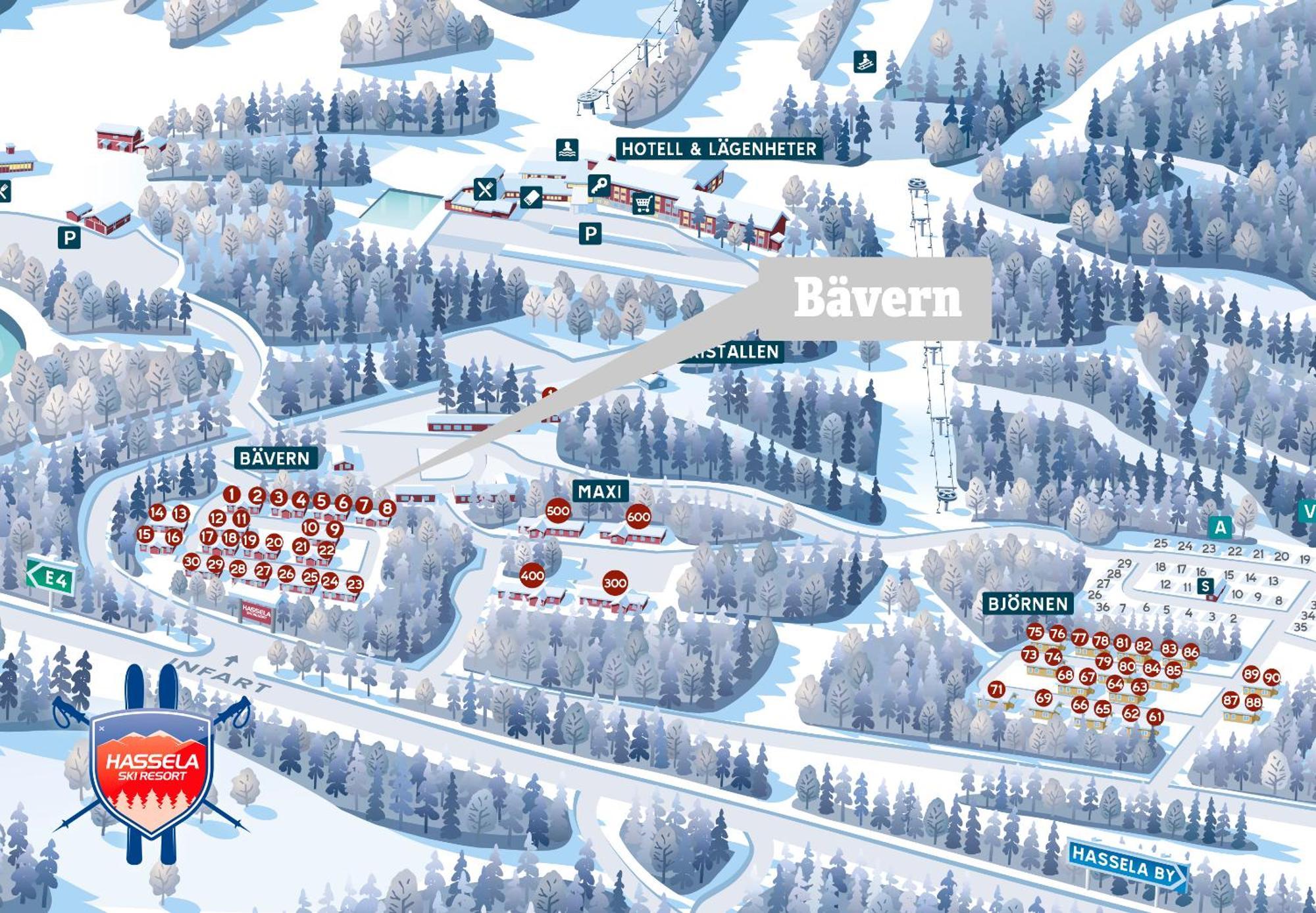 Hassela Ski Resort Exterior foto